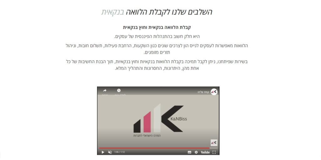 השלבים שלנו לקבלת הלוואה בנקאית וחוץ בנקאית